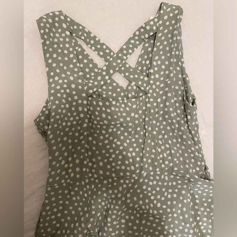 Vintage Dress Barn mint green dress size 12